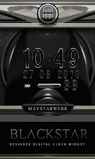 How to download Digi Clock Widget Black Star patch 2.41 apk for bluestacks