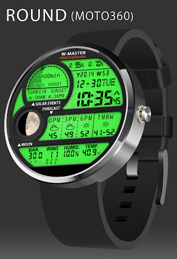 【免費個人化App】F04 WatchFace for Android Wear-APP點子