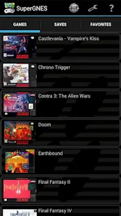 SuperGNES (SNES émulateur) - screenshot thumbnail