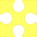 Jigsaw puzzles. logo