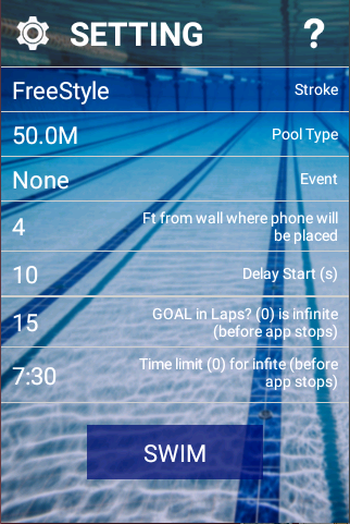 Swim Buddy Pro Screen 2