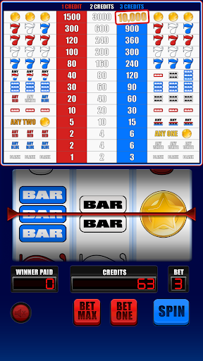Stars 7s BARs Slot Machine