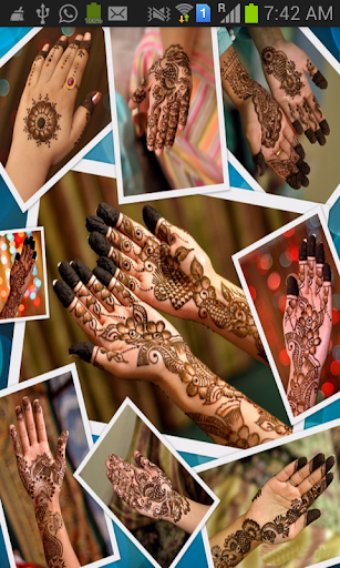 Latest Mehandi Designs 2015