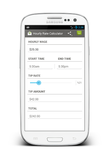 Hourly Rate Calculator