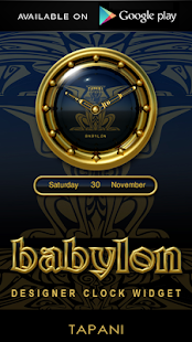 How to install Babylon Digital Clock Widget 2.51 unlimited apk for bluestacks