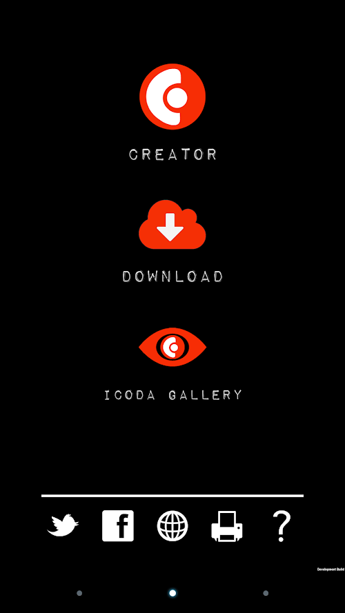 Android application iCoda Creator screenshort