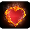 Fiery Heart Wallpaper logo