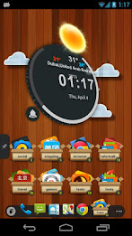 TSF Clock Widget poster 3