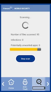 F-Secure Mobile Security - screenshot thumbnail