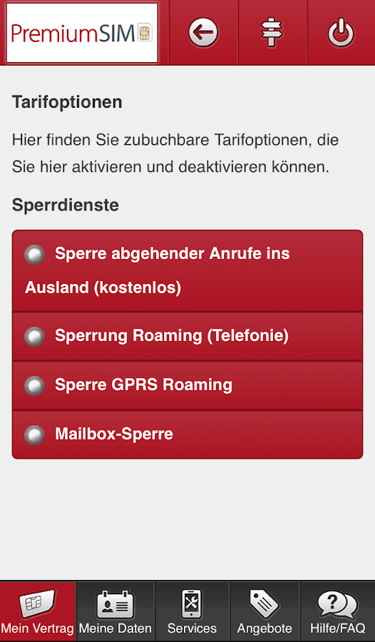 PremiumSIM Servicewelt AndroidApps auf Google Play