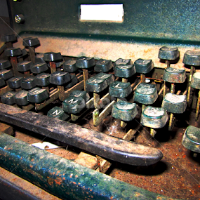 The Solitary Writer by Bihong Kollogov - Artistic Objects Technology Objects