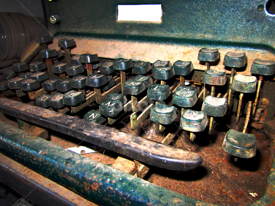 The Solitary Writer by Bihong Kollogov - Artistic Objects Technology Objects