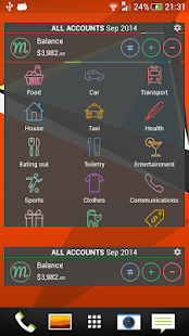 Monefy برو - مدير المال - قطة شاشة مصغرة