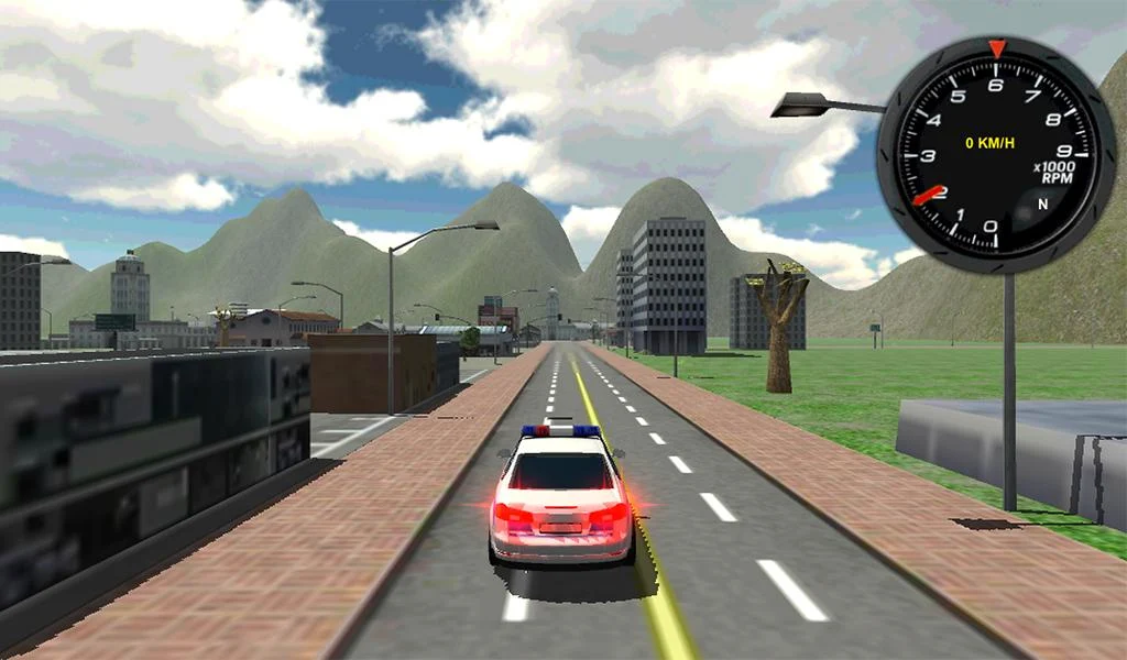 Police Car Driver 3D - screenshot