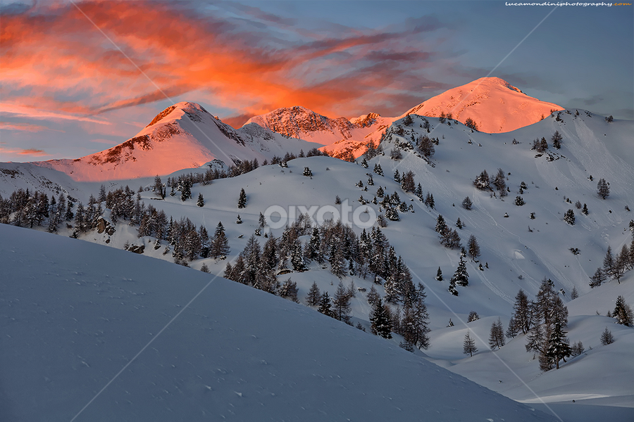 winter sunset by Luca Mondini - Landscapes Sunsets & Sunrises
