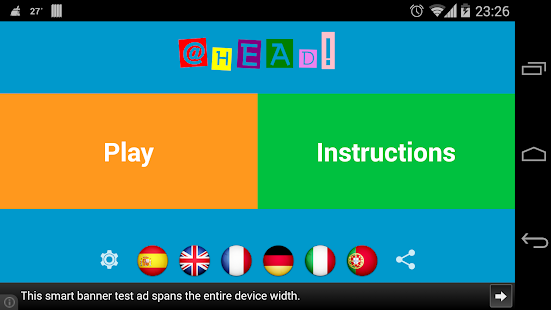 Android application @head! screenshot
