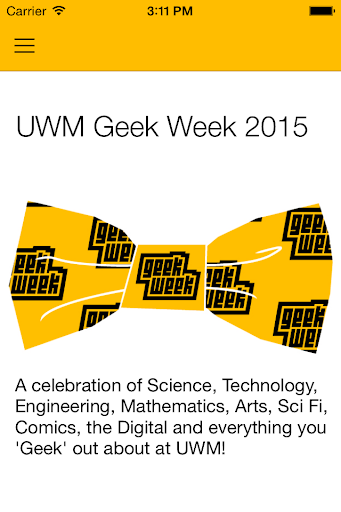 UWM Geek Week