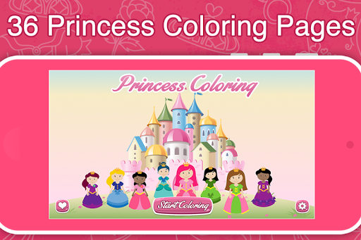 Princess Coloring Book Frozen