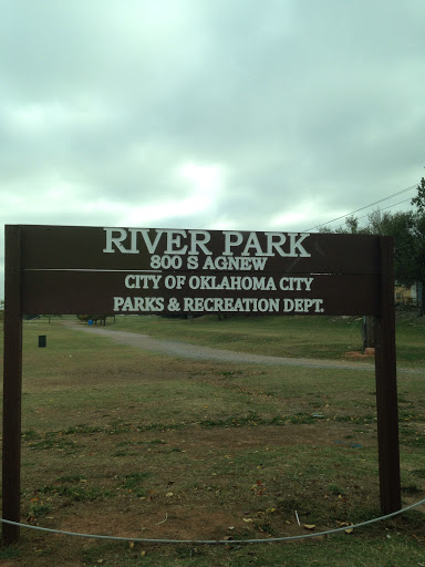 River Park Sign