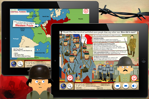 免費下載教育APP|First World War - kids History app開箱文|APP開箱王