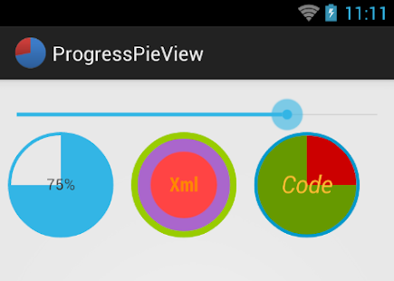 ProgressPieView