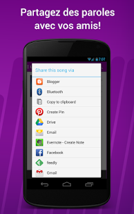  Lyrically - Paroles Musique – Vignette de la capture d'écran  