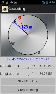 GPS Geocaching Location Finder