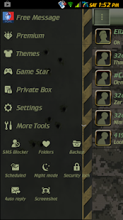 How to download MODERN CAMO THEME FOR GO SMS 3.3 unlimited apk for android