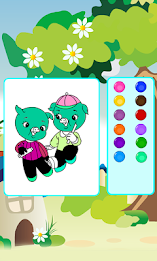 Coloring Pages Kids Jolly poster 2