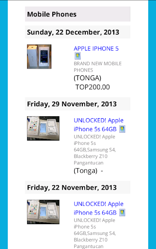 【免費購物App】Tonga Lists-APP點子