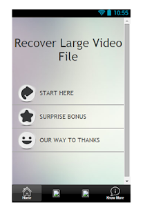 Free Recover Large Video File Guide APK