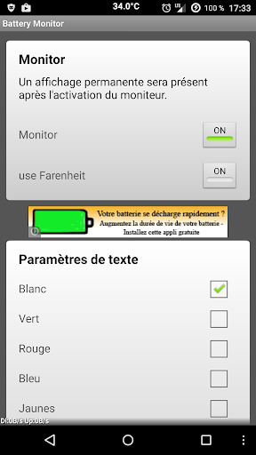 Real Time Battery Monitor