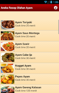 download Aneka Resep Olahan Ayam free