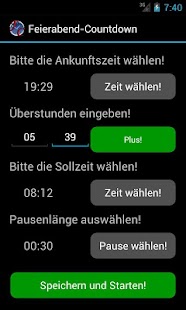 Feierabend-Countdown Screenshots 0