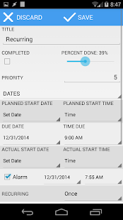 TaskCoach for Android Screenshots 5