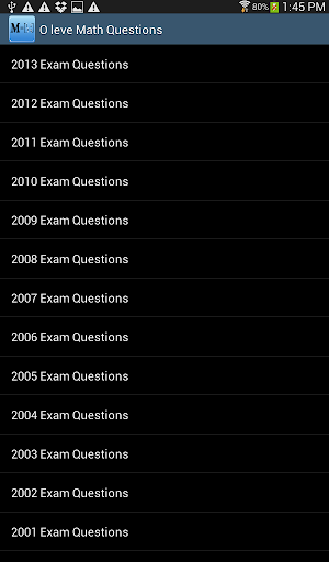 【免費教育App】O-Level Math Questions-APP點子