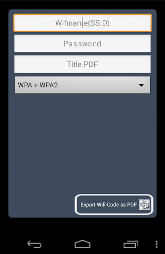 QR Code Generator WLAN