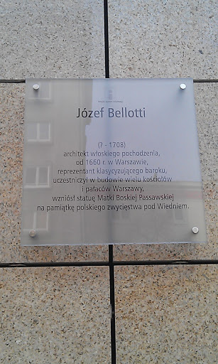 Tablica Józef Bellotti