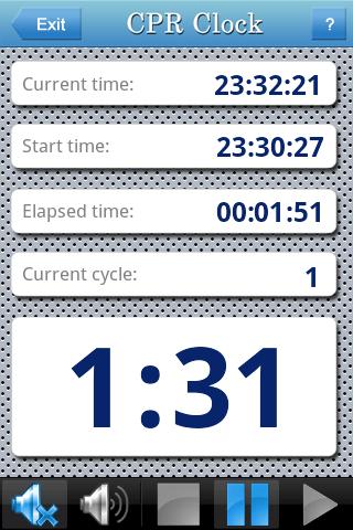 CPR Clock Screen 1