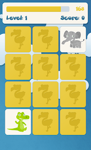   Animals memory game for kids- screenshot thumbnail   