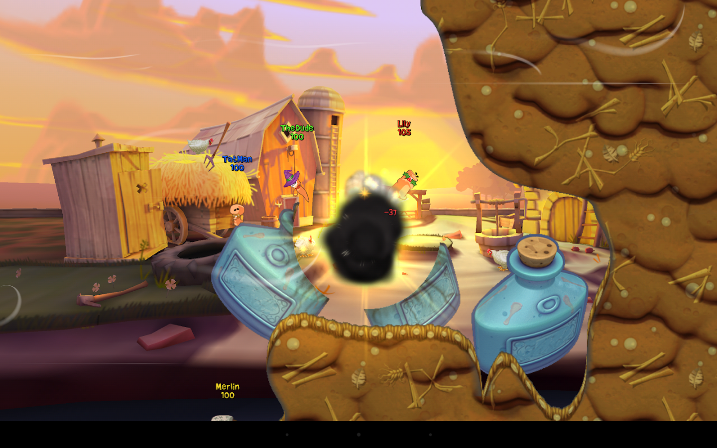 Worms 3 - screenshot