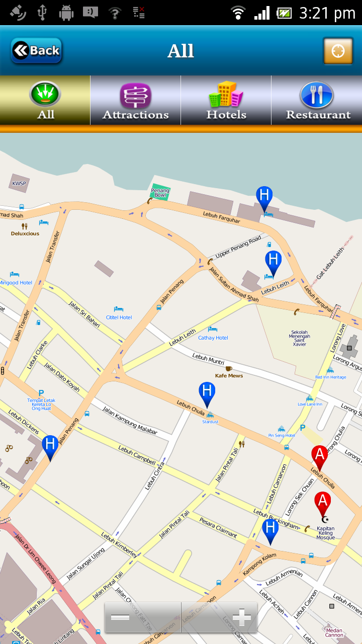 Penang Offline Travel Guide Screen 2