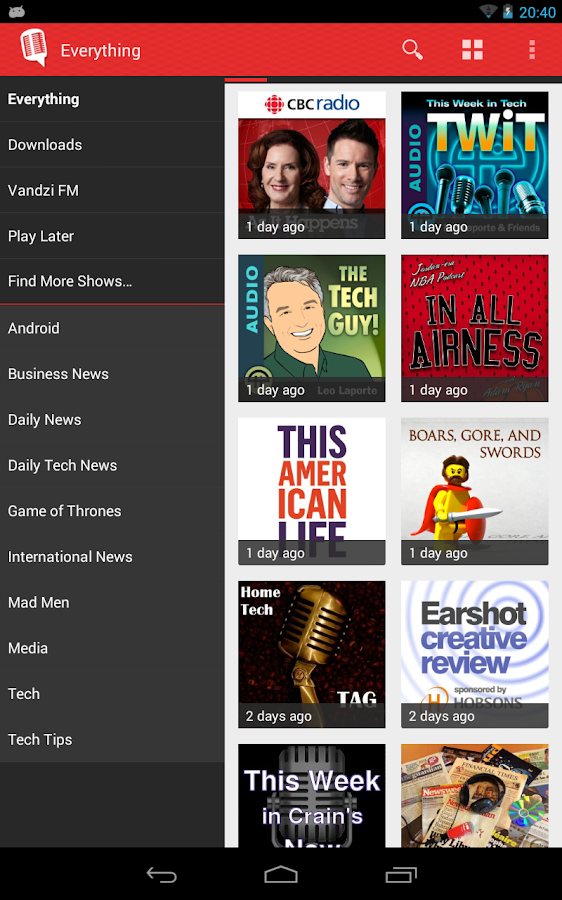 Player FM - Podcast and Sync - screenshot