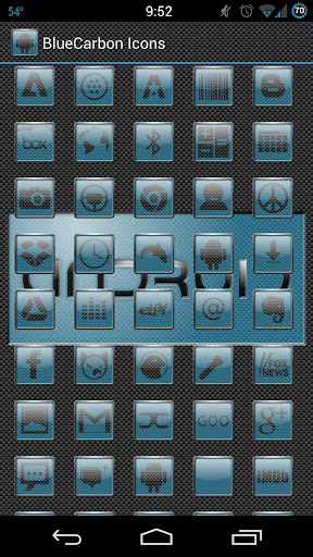 免費下載個人化APP|Blue Carbon - Icon Pack app開箱文|APP開箱王