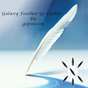 Galaxy feather  LOCK SCREEN icon