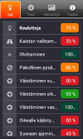 Captura de pantalla de iTeoria suomalainen ajokortti! APK #1