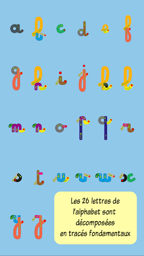 【免費教育App】J'apprends l'écriture cursive-APP點子