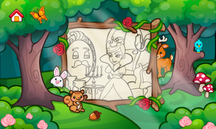 Girls Coloring by rubycell poster 7