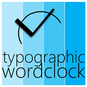 Typographic Word Clock.apk Varies with device