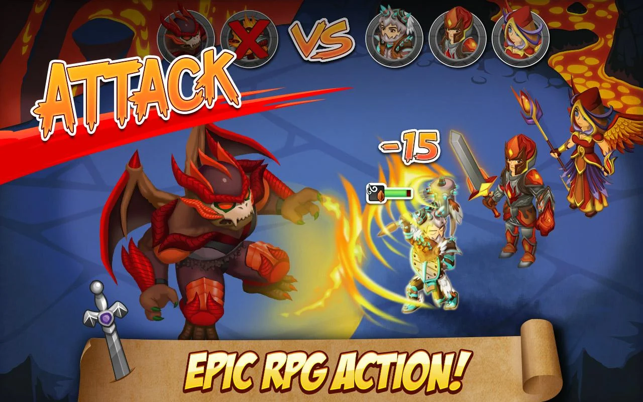 Knights & Dragons - screenshot